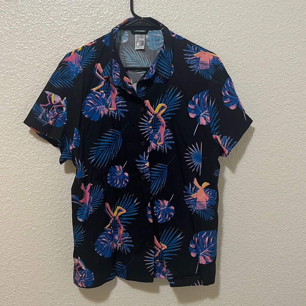 Dutch Bros button up
